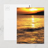 ギリシャからのサンライズ ポストカード (正面/裏面)