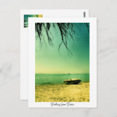 ギリシャからの挨拶 ポストカード (正面/裏面)