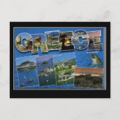 ギリシャからギリシャのヴィンテージ旅行はがき ポストカード (正面)