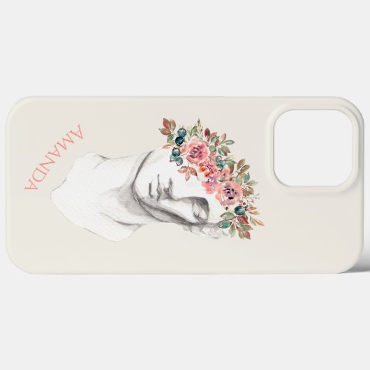 ギリシャかわいらし古代の男の子のカスタム電話ケース Case-Mate iPhoneケース (裏面 (横))