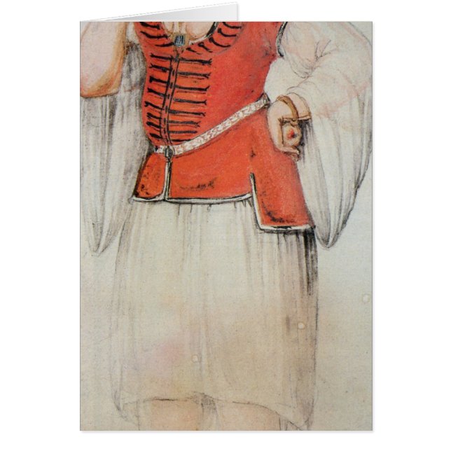 ギリシャかトルコの女性 (正面)