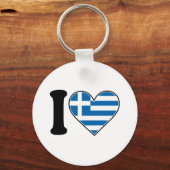 ギリシャが大好き キーホルダー (正面)