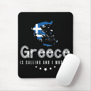 ギリシャが電話してきて、私はマウスパッド マウスパッド