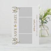 ギリシャで結婚式 Save The Date セーブザデート (スタンド正面)