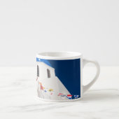 ギリシャとギリシャのサントリーニ島オイア4 エスプレッソカップ (右)