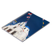 ギリシャとギリシャのサントリーニ島オイア4 ノートブック (左側)