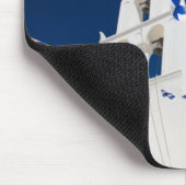 ギリシャとギリシャのサントリーニ島オイア4 マウスパッド (コーナー)