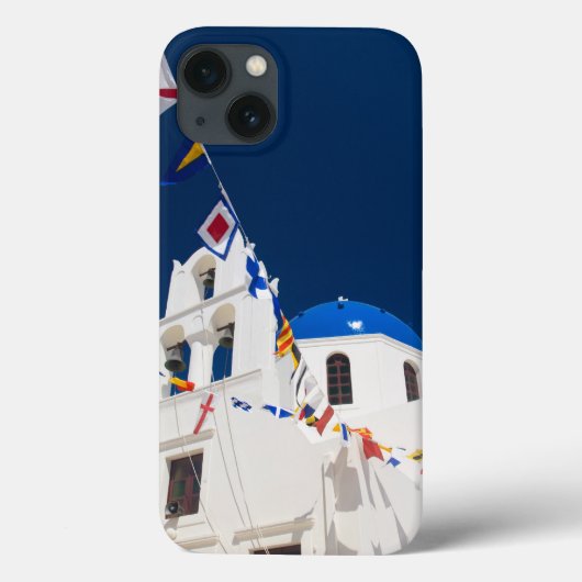 ギリシャとギリシャのサントリーニ島オイア4 Case-Mate iPhoneケース (裏面)