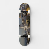 ギリシャとギリシャのサントリーニ島オイア スケートボード (正面)