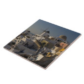 ギリシャとギリシャのサントリーニ島オイア タイル (側面)