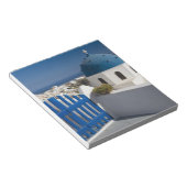 ギリシャとギリシャのサントリーニ島 ノートパッド (アングル)