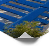 ギリシャとギリシャのサントリーニ島 ポスター (角)