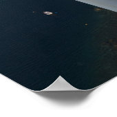 ギリシャとギリシャの島サントリーニの町のオイア2 ポスター (角)