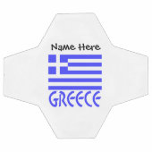 ギリシャとギリシャ国旗のカスタマイズ製品 サッカーボール (フラット)