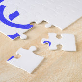 ギリシャとギリシャ国旗のジパーソナライズされたグソーパズル ジグソーパズル (側面)