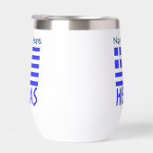 ギリシャとギリシャ国旗の青いパーソナライズ  (右面)