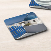 ギリシャとサントリーニ島 コースター (左側)