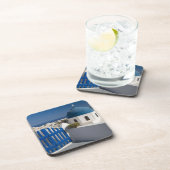 ギリシャとサントリーニ島 コースター (右側)