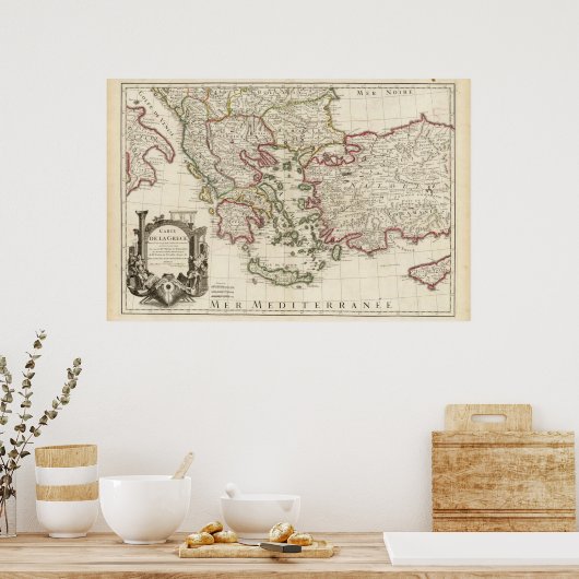 ギリシャとトルコ ポスター (キッチン)