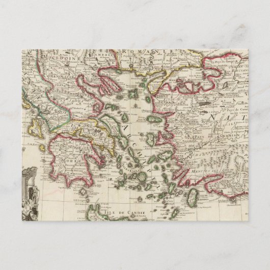 ギリシャとトルコ ポストカード (正面)