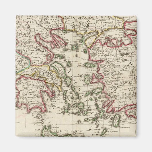 ギリシャとトルコ マグネット (正面)