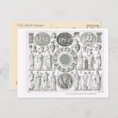 ギリシャとローマの神 ポストカード (正面/裏面)