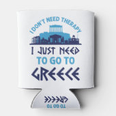 ギリシャに行く必要のあるセラピーは必要ない 缶クーラー (裏面)