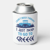ギリシャに行く必要のあるセラピーは必要ない 缶クーラー (缶裏面)