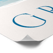 ギリシャに飛ぶ ポスター (角)