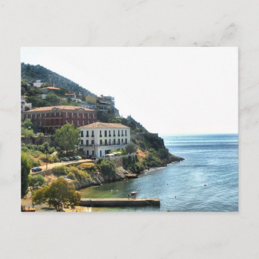 ギリシャのはがき ポストカード (正面)