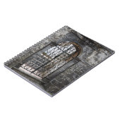 ギリシャのアイアンゲートウェイフォトスパイラルノートブック ノートブック (左側)