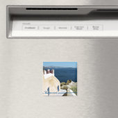 ギリシャのアイランドサントリーニ磁石 マグネット (インサイチュ (食洗機))