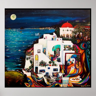 ギリシャのアイランドドリームポスター ポスター