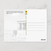 ギリシャのアテネのカリアティッドのポーチ – ポストカード (裏面)