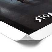 ギリシャのアテネの古代アゴラ。ストア・オブ・アタロス ポスター (角)