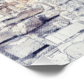 ギリシャのアテネの古代サイトパルテノン ポスター (コーナー)