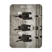 ギリシャのアテネの名誉警備員のヴィンテージ写真 マグネット (縦)