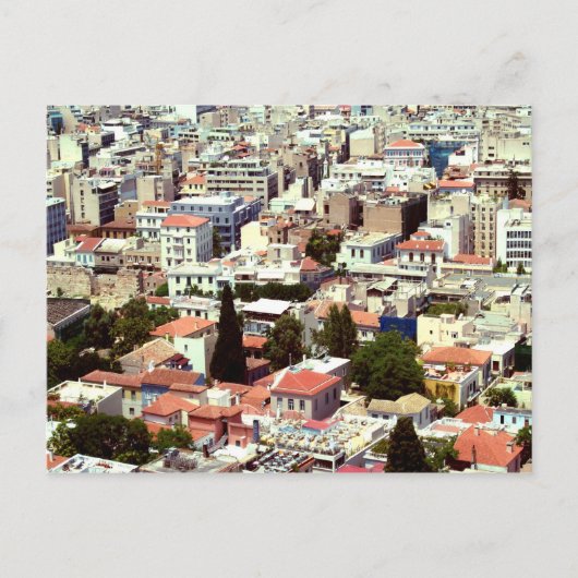 ギリシャのアテネ市 ポストカード (正面)