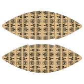 ギリシャのアラベスク地中海の様式ブラウン アメリカンフットボール (パネル)