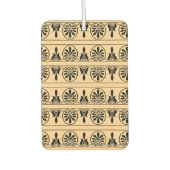 ギリシャのアラベスク地中海の様式ブラウン カーエアーフレッシュナー (正面)