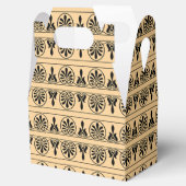 ギリシャのアラベスク地中海の様式ブラウン フェイバーボックス (オープン)