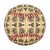 ギリシャのアラベスク地中海の様式ブラウン 野球ボール (正面)