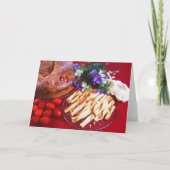 ギリシャのイースターフードイースターカード シーズンカード (正面)