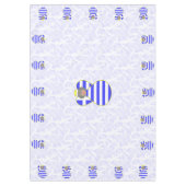 ギリシャのエンジェル灰色の髪の旗のテーブルクロス テーブルクロス (正面)