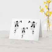 ギリシャのエ空白のヴゾーン内のメモカード カード (黄色い花)