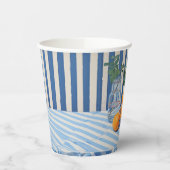 ギリシャのオレンジ 紙コップ (左)