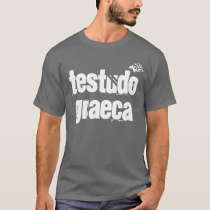 ギリシャのカメのワイシャツ(bw 2) tシャツ