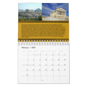 ギリシャのカレンダーの歴史 カレンダー (2月 2027)