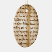 ギリシャのキャラクター セラミックオーナメント (右)