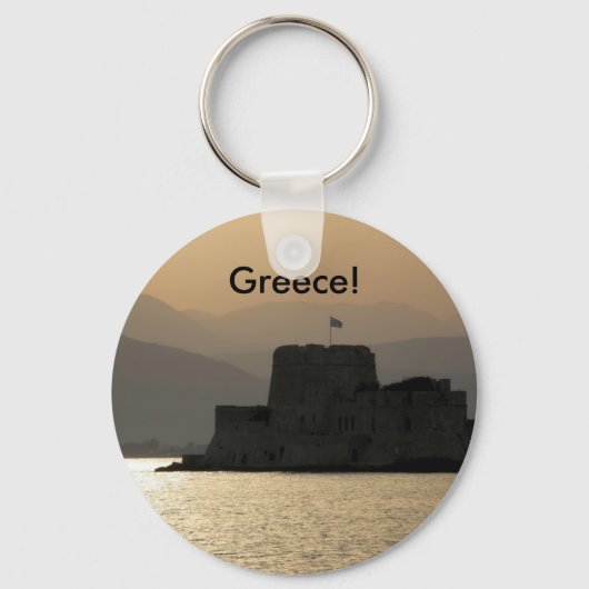 ギリシャのキーチェーン キーホルダー (正面)